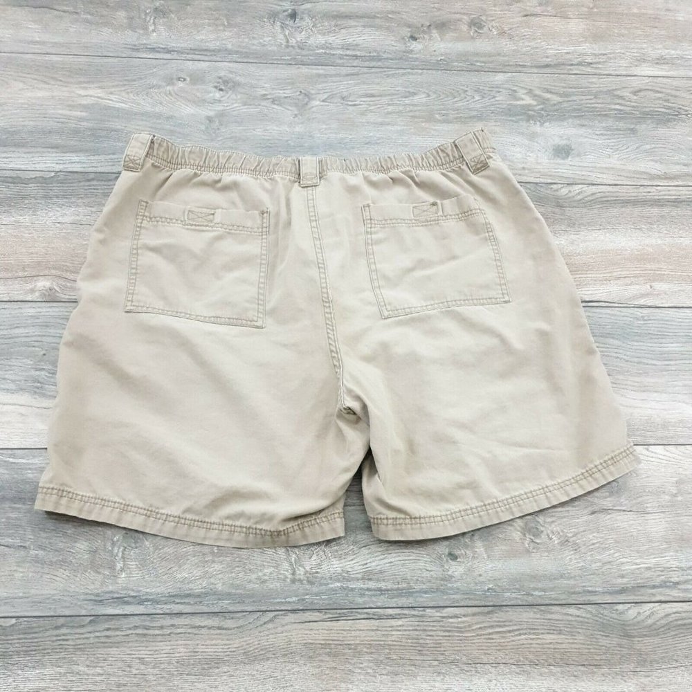 Wrangler Mens Cargo Shorts 40" Waist Beach Washed Beige Hiking Camping Work - Picture 7 of 12